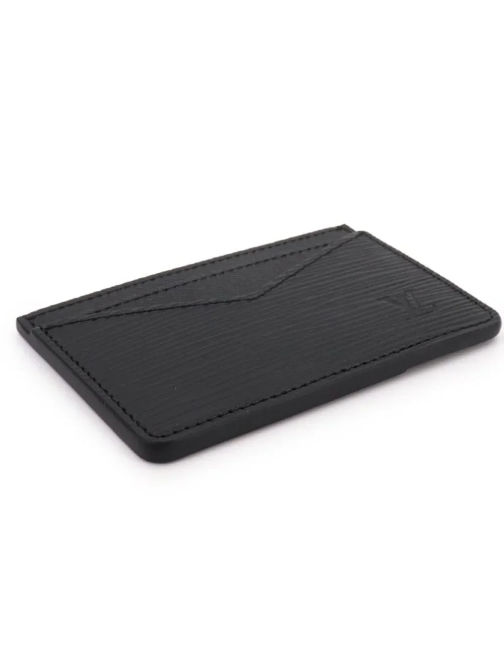 Louis Vuitton Epi Neo Card Holder Case Business Leather Noir Black